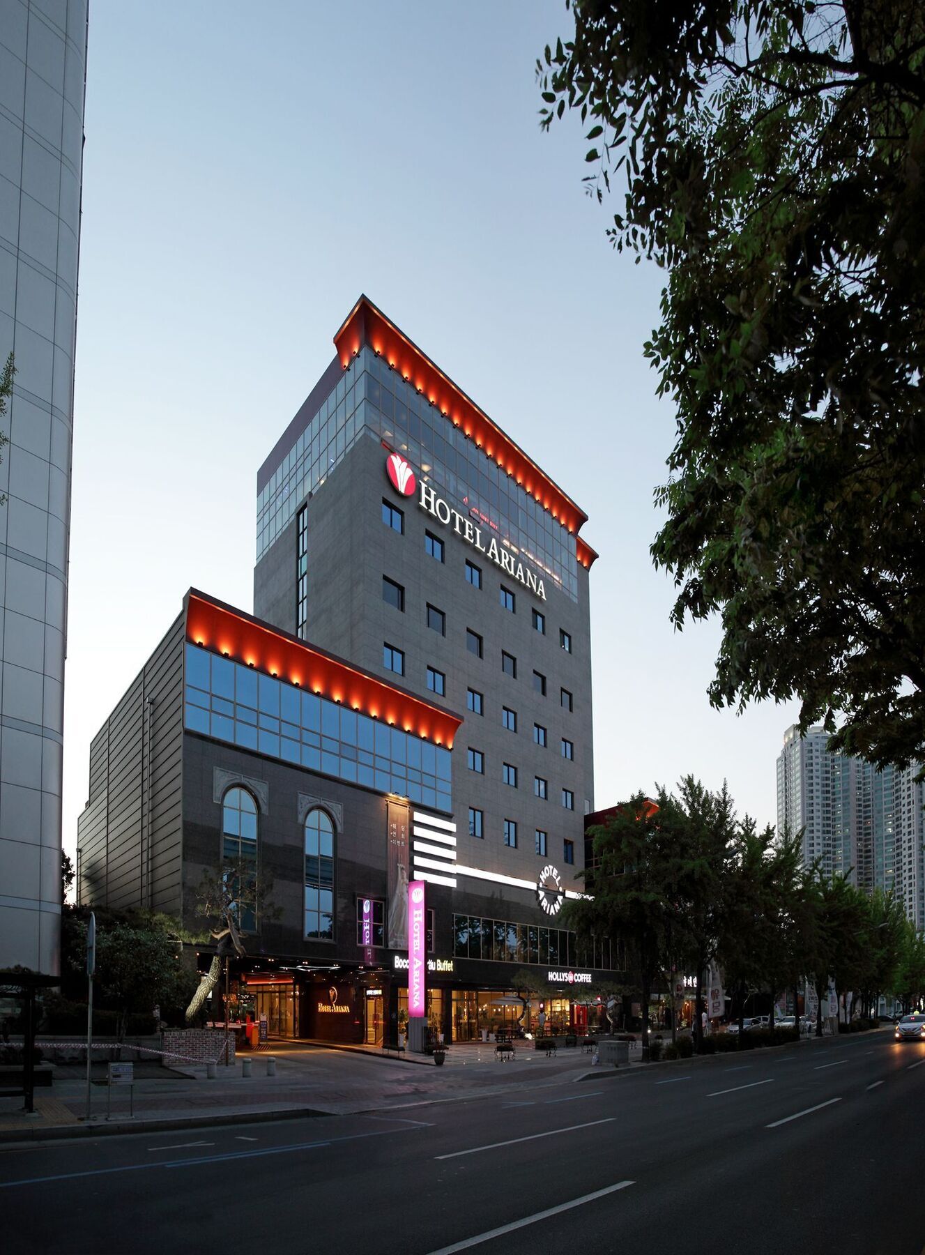 Ariana Hotel Тэгу Экстерьер фото